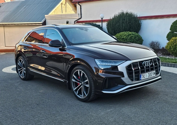 Audi SQ8 cena 399000 przebieg: 105000, rok produkcji 2020 z Daleszyce małe 254